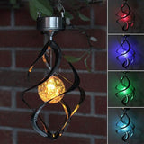 SolarChime LED Windspiel | Solarbetrieben | Stimmungsvolle Gartendeko | Farbwechsel