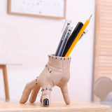 MysticHand Spooky Stiftehalter | Kreativer Schreibtisch-Organizer | Halloween Dekoration | Unheimliche Hand