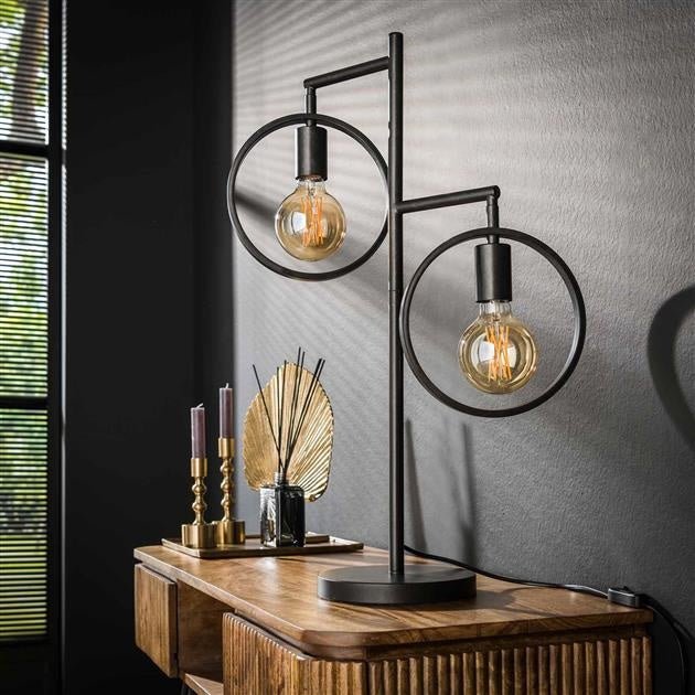 LuxeLite Elegante Tischlampe | Modernes und minimalistisches Design | Perfekt für Wohn- & Schlafzimmer