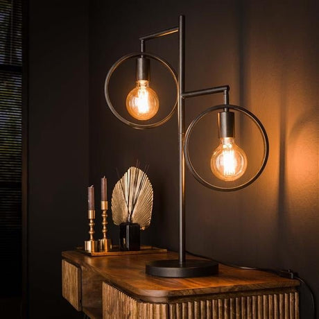 LuxeLite Elegante Tischlampe | Modernes und minimalistisches Design | Perfekt für Wohn- & Schlafzimmer