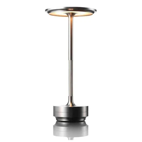 LunaLuxe Moderne LED-Tischleuchte | Kabellos & Dimmbar | Perfekte Deko & Leselampe