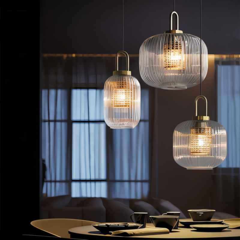 LustraGlow Designer Pendelleuchte | Modernes Design | Dimmbare LED | Elegante Beleuchtung