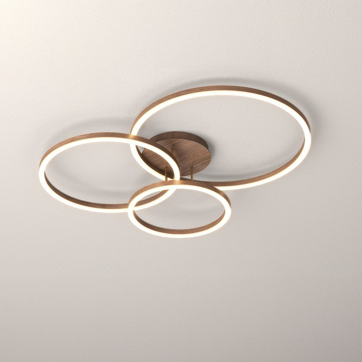 Glintora Elegante Ring-Deckenleuchte | LED-Technologie | Dimmbares Licht | Modernes Design