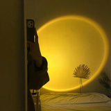 GlowScape Golden Hour LED Lampe | Stimmungslicht | Deko für Zuhause | Sonnenuntergangseffekt
