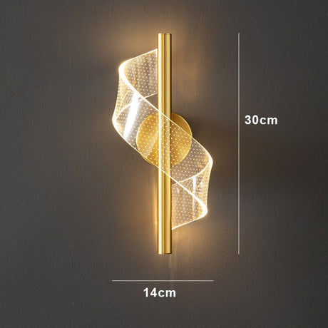 LumiPillar Luxuriöse Wandleuchte mit Glaskandelaber | Elegante Beleuchtung | Premium-Design