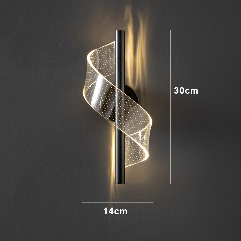 LumiPillar Luxuriöse Wandleuchte mit Glaskandelaber | Elegante Beleuchtung | Premium-Design
