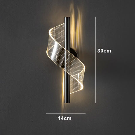 LumiPillar Luxuriöse Wandleuchte mit Glaskandelaber | Elegante Beleuchtung | Premium-Design