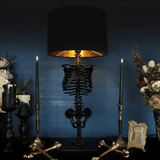 GlowBone Skelett Tischlampe | Einzigartiges Design | Deko & Stimmungslicht für Zuhause