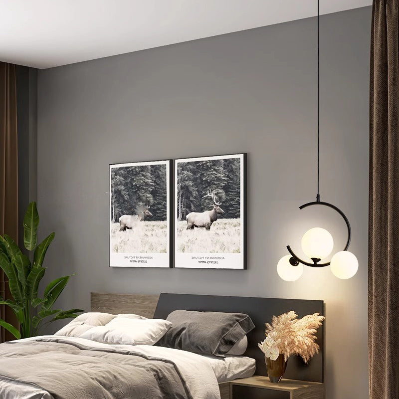 LumaElegance Moderne LED-Pendelleuchte | Heimdekoration | Energieeffizient | Stilvolle Beleuchtung für Wohnräume