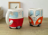 RetroRide Hippie Bus Kaffeetasse | Vintage Design | Perfekt für Kaffee & Tee Liebhaber