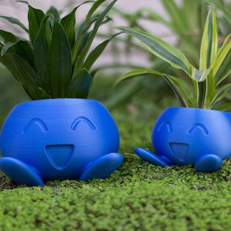 FloraBuddy Blumentopf | Kreativer Pflanztopf im Charakter-Design | Indoor-Deko für Pflanzenliebhaber