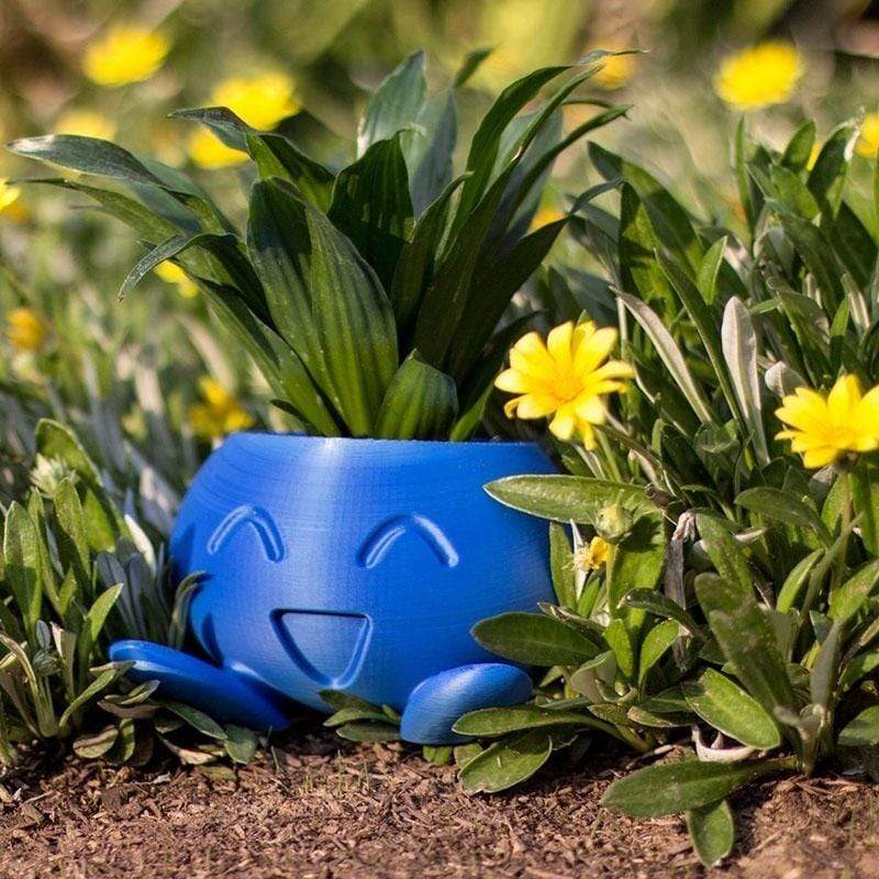 FloraBuddy Blumentopf | Kreativer Pflanztopf im Charakter-Design | Indoor-Deko für Pflanzenliebhaber