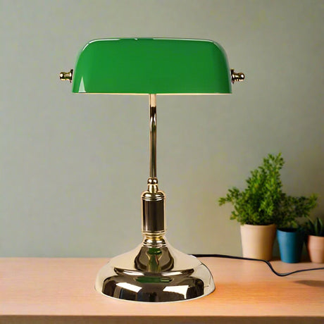 Lumivelle Glas-Tischlampe | Europäisches Design | Dimmbares LED-Licht | Stilvolle Dekoration