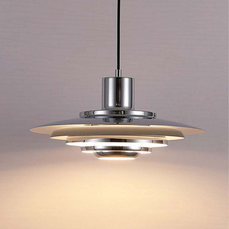 Nordura Aluminium Pendelleuchte | Moderne Hängelampe im nordischen Design | Verstellbare Höhenoptionen | Elegante Wohnbeleuchtung