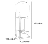 SolarLume Solar-Stehlampe | Umweltfreundlich | Modernes Design | Für Garten & Terrasse